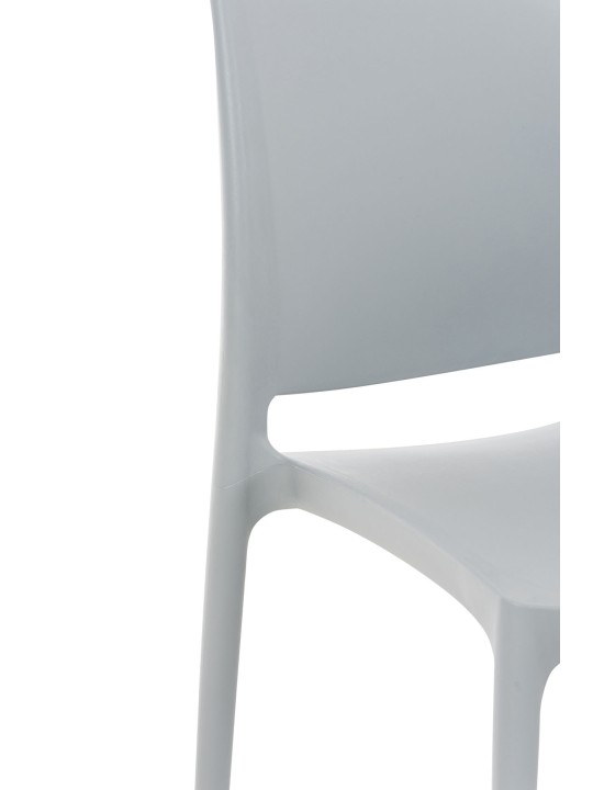 Chaise Maya, gris clair Chaise Maya, gris clair