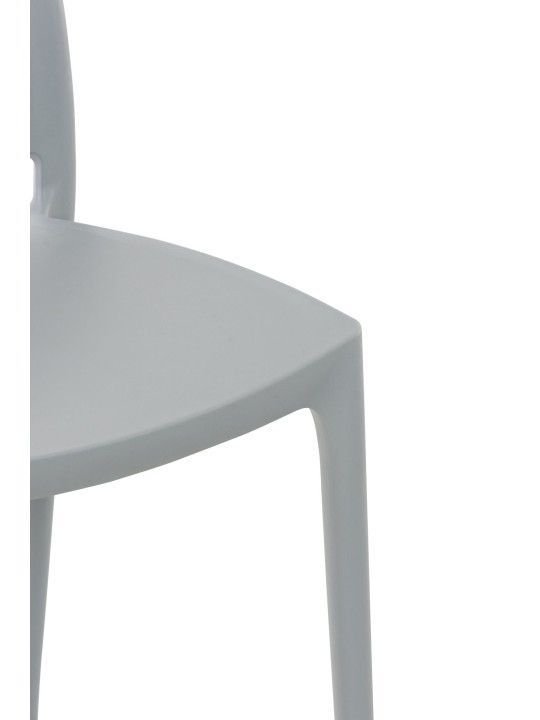 Chaise Maya, gris clair Chaise Maya, gris clair