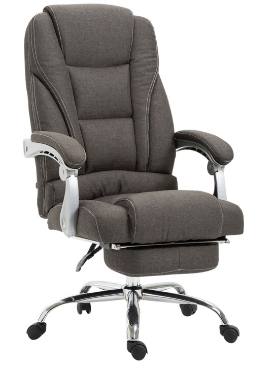 Chaise de bureau tissu Pacific, gris foncé Chaise de bureau tissu Pacific, gris foncé