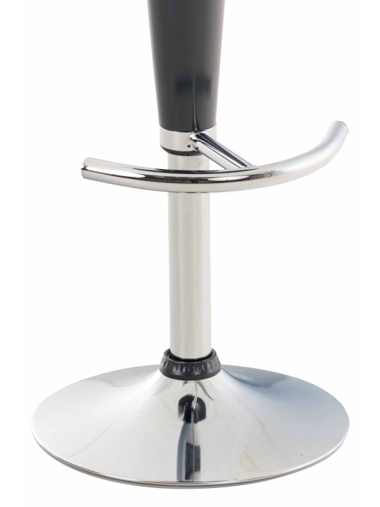 Lot de 2 tabourets de bar Saddle, gris