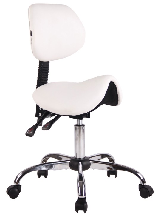 Tabouret de travail Stuttgart, blanc