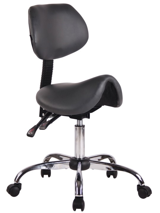 Tabouret de travail Stuttgart, gris