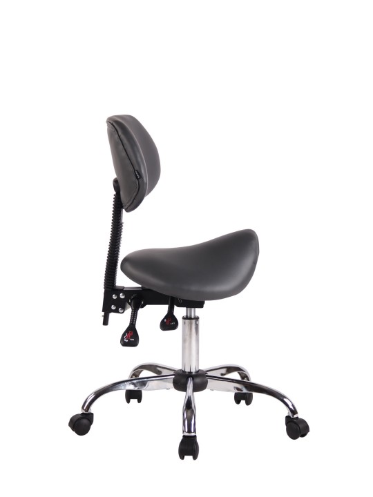 Tabouret de travail Stuttgart, gris