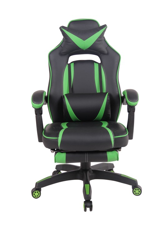 Chaise de bureau Chaleur, noir/vert