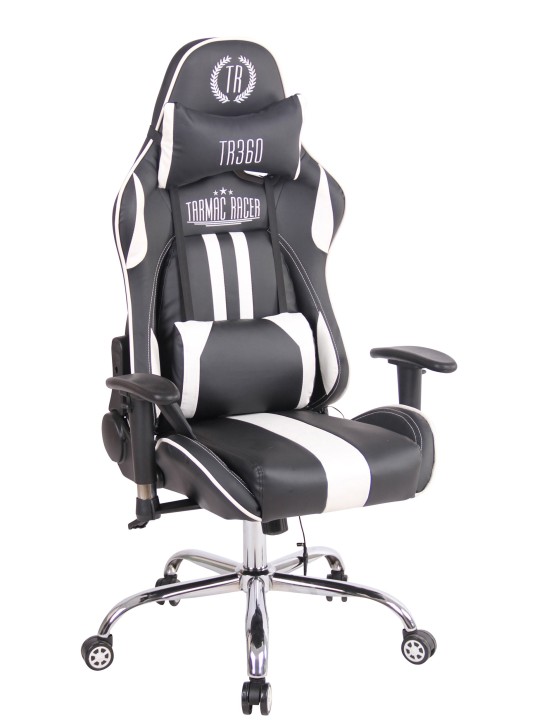 Chaise de bureau Limit XM simili cuir, noir/blanc Chaise de bureau Limit XM simili cuir, noir/blanc