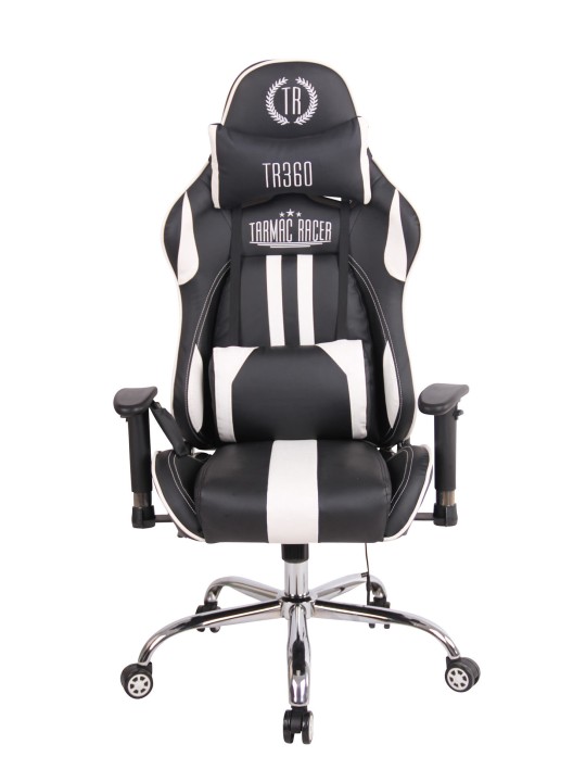 Chaise de bureau Limit XM simili cuir, noir/blanc Chaise de bureau Limit XM simili cuir, noir/blanc