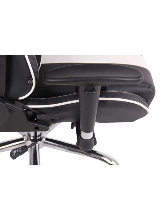 Chaise de bureau Limit XM simili cuir, noir/blanc Chaise de bureau Limit XM simili cuir, noir/blanc