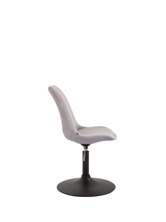 Chaise de salle à manger en velours Maverick, gris Chaise de salle à manger en velours Maverick, gris