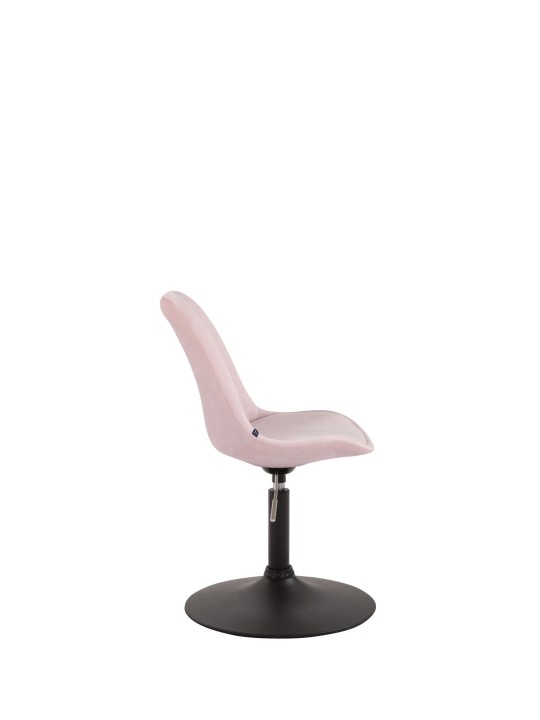 Chaise de salle à manger en velours Maverick, rose Chaise de salle à manger en velours Maverick, rose