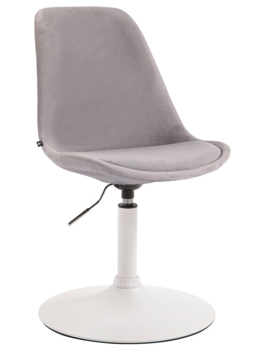 Chaise de salle à manger en velours Maverick, gris Chaise de salle à manger en velours Maverick, gris