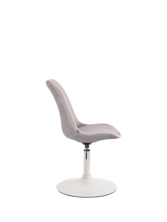 Chaise de salle à manger en velours Maverick, gris Chaise de salle à manger en velours Maverick, gris