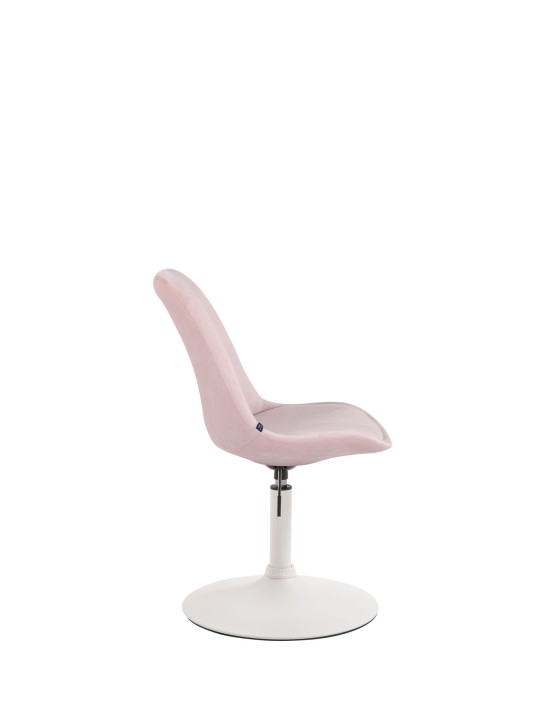 Chaise de salle à manger en velours Maverick, rose Chaise de salle à manger en velours Maverick, rose