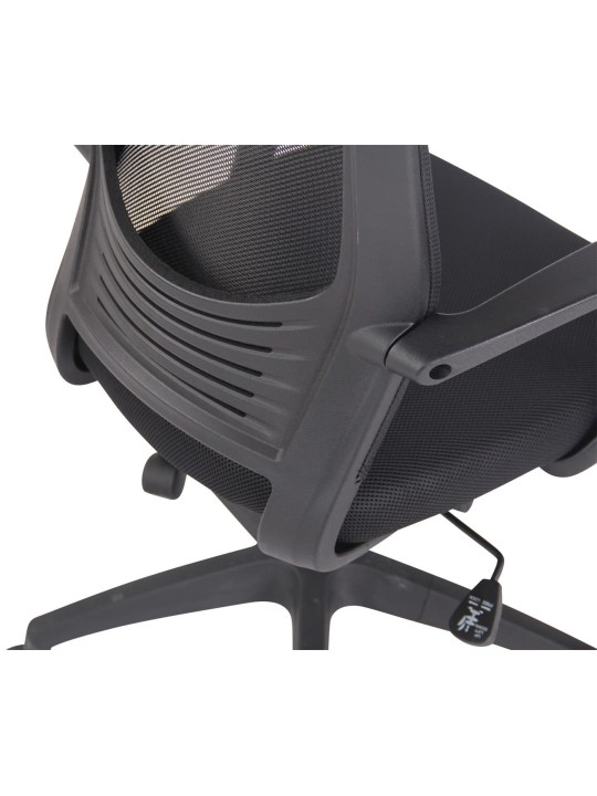 Chaise de bureau Kampen, noir/noir Chaise de bureau Kampen, noir/noir