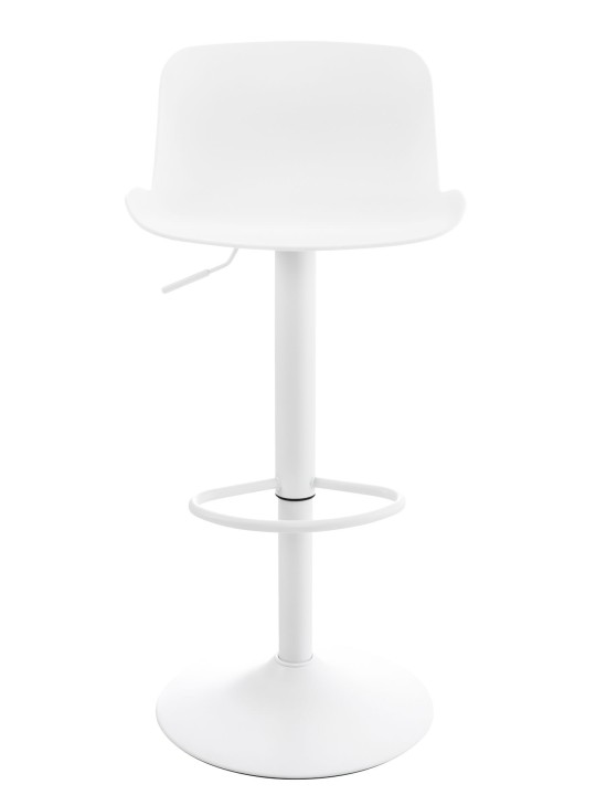 Lot de 2 tabourets de bar Almada, blanc