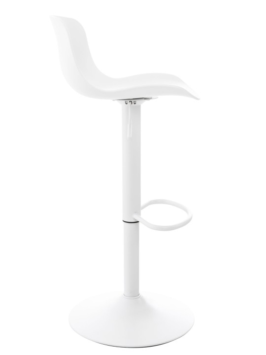 Lot de 2 tabourets de bar Almada, blanc