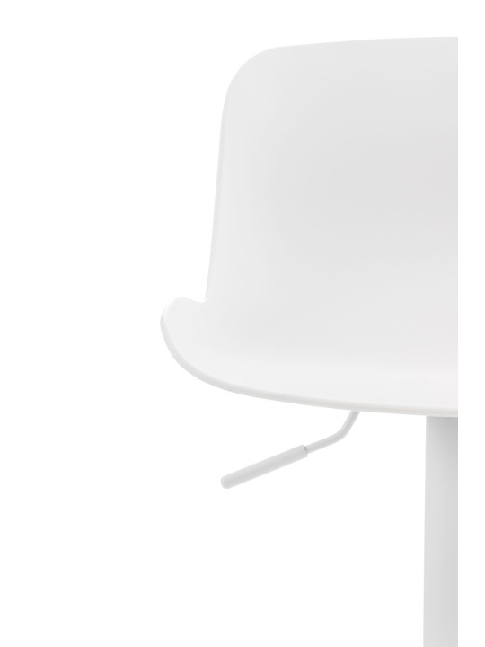 Lot de 2 tabourets de bar Almada, blanc