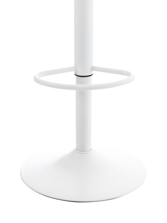 Lot de 2 tabourets de bar Almada, blanc