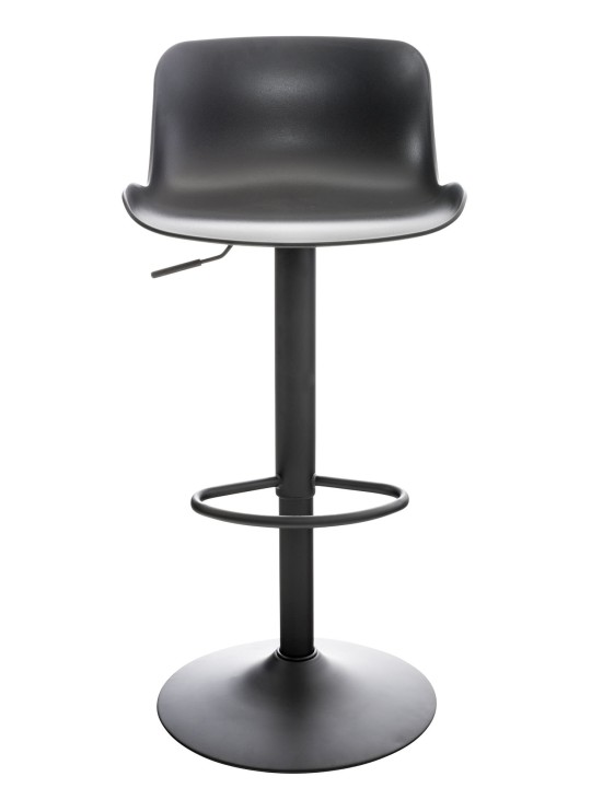 Lot de 2 tabourets de bar Almada, noir