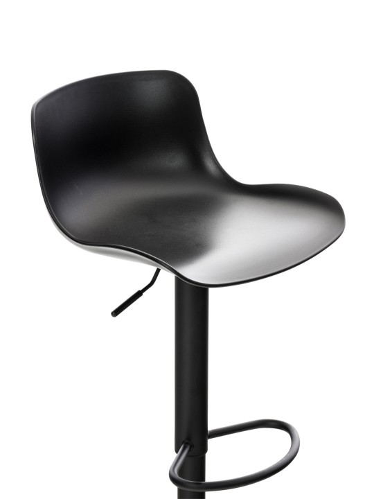 Lot de 2 tabourets de bar Almada, noir