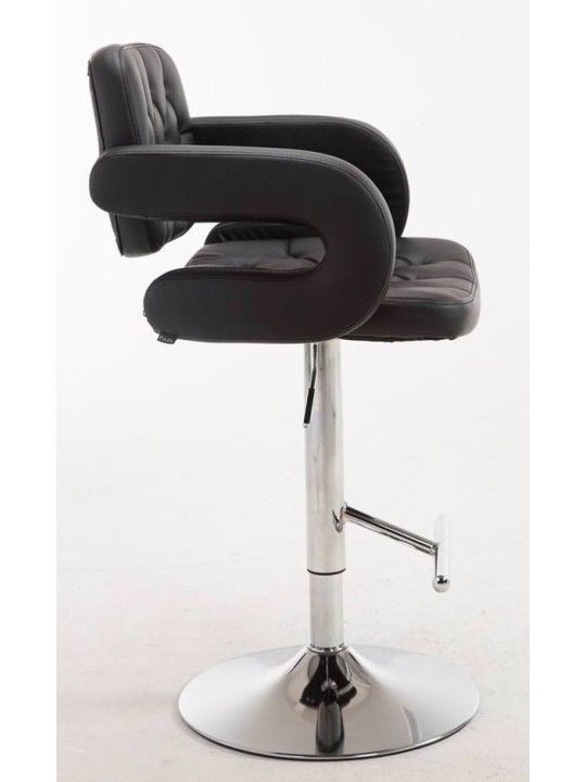 Lot de 2 tabourets de bar Dublin C, noir Lot de 2 tabourets de bar Dublin C, noir