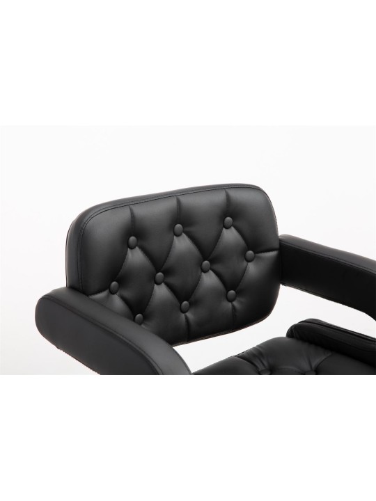 Lot de 2 tabourets de bar Dublin C, noir Lot de 2 tabourets de bar Dublin C, noir