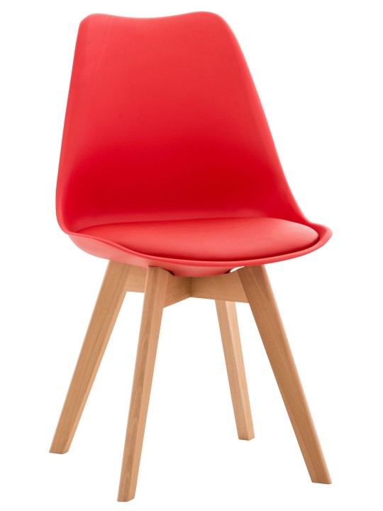 Chaise Linares, rouge