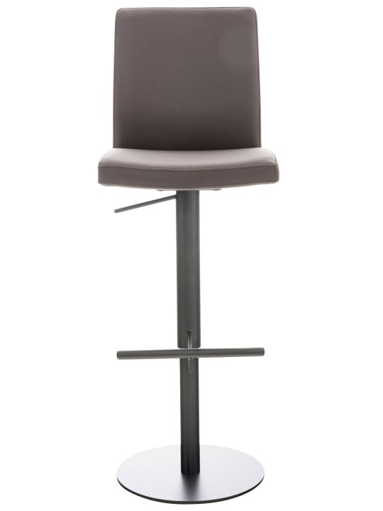 Tabouret de bar Cadiz simili cuir, brun Tabouret de bar Cadiz simili cuir, brun