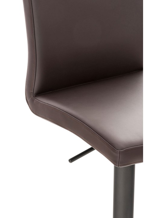 Tabouret de bar Cadiz simili cuir, brun Tabouret de bar Cadiz simili cuir, brun