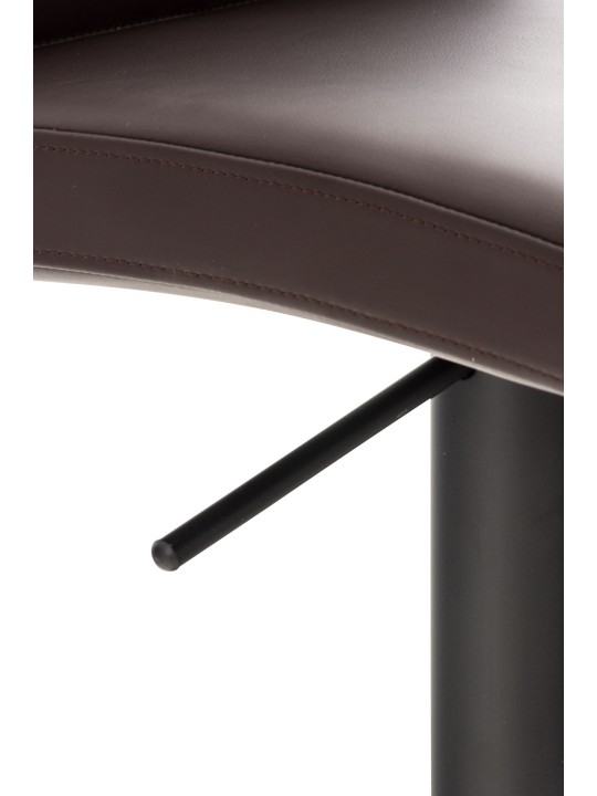 Tabouret de bar Cadiz simili cuir, brun Tabouret de bar Cadiz simili cuir, brun