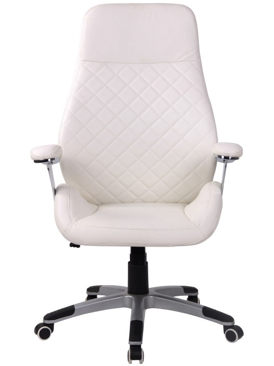 Chaise de bureau Layton simili cuir, blanc Chaise de bureau Layton simili cuir, blanc