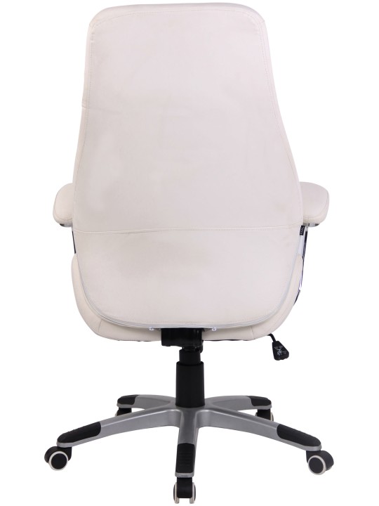 Chaise de bureau Layton simili cuir, blanc Chaise de bureau Layton simili cuir, blanc