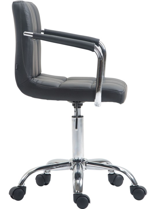 Chaise de bureau Lucy V2 simili cuir, gris Chaise de bureau Lucy V2 simili cuir, gris