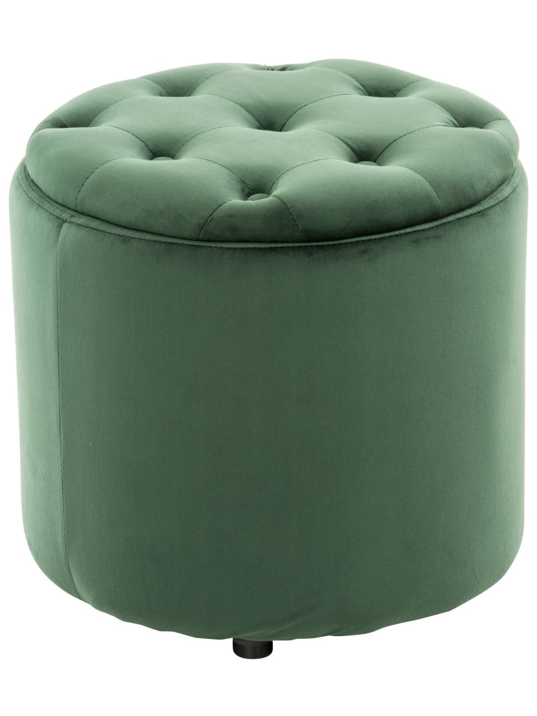 Tabouret Pantin velours, vert