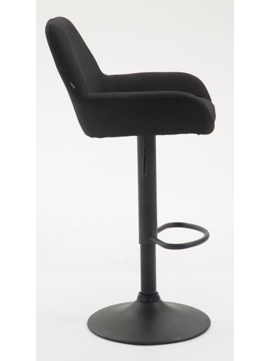 Tabouret de bar Braga tissu B, noir Tabouret de bar Braga tissu B, noir