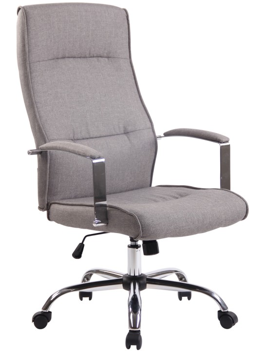 Chaise de bureau tissu Portland, gris Chaise de bureau tissu Portland, gris