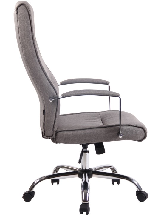 Chaise de bureau tissu Portland, gris Chaise de bureau tissu Portland, gris