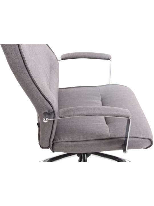 Chaise de bureau tissu Portland, gris Chaise de bureau tissu Portland, gris