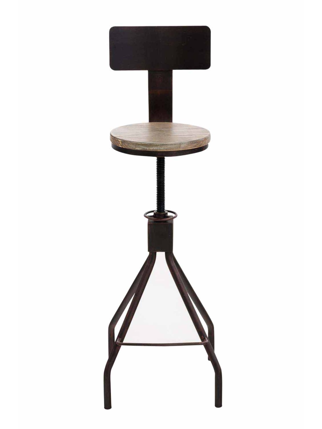 Lot de 2 tabourets de bar Elko, bronze