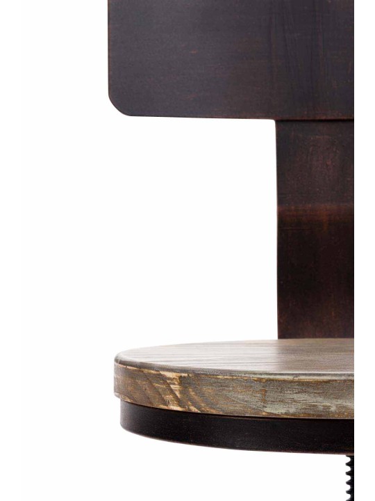 Lot de 2 tabourets de bar Elko, bronze