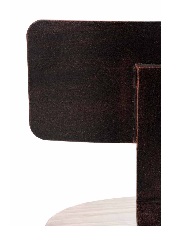 Lot de 2 tabourets de bar Elko, bronze