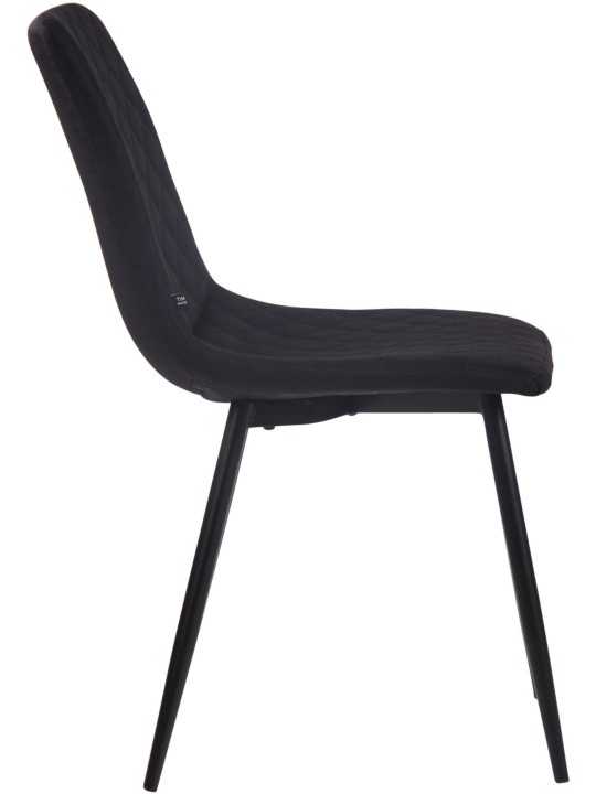 Chaise Telde tissu, noir Chaise Telde tissu, noir