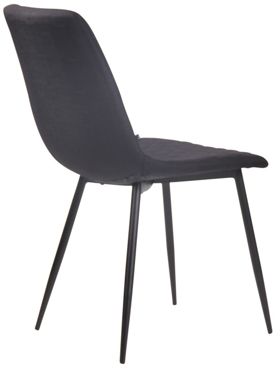 Chaise Telde tissu, noir Chaise Telde tissu, noir