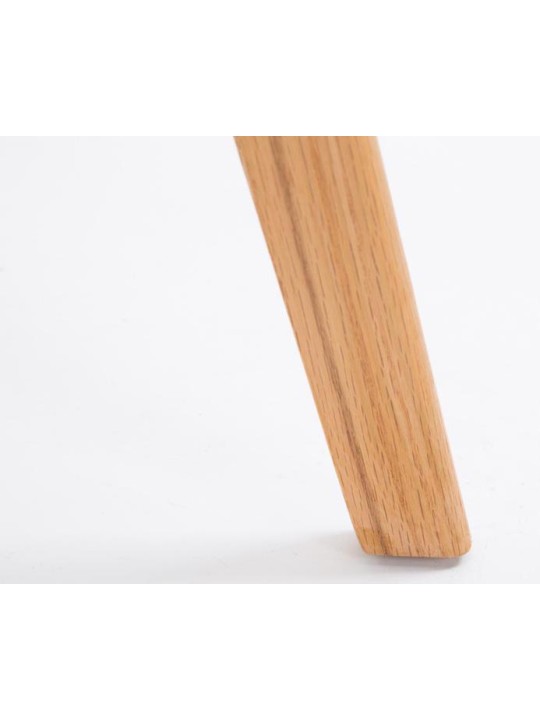 Lot de 2 tabourets de bar Metz plastique naturel, vert