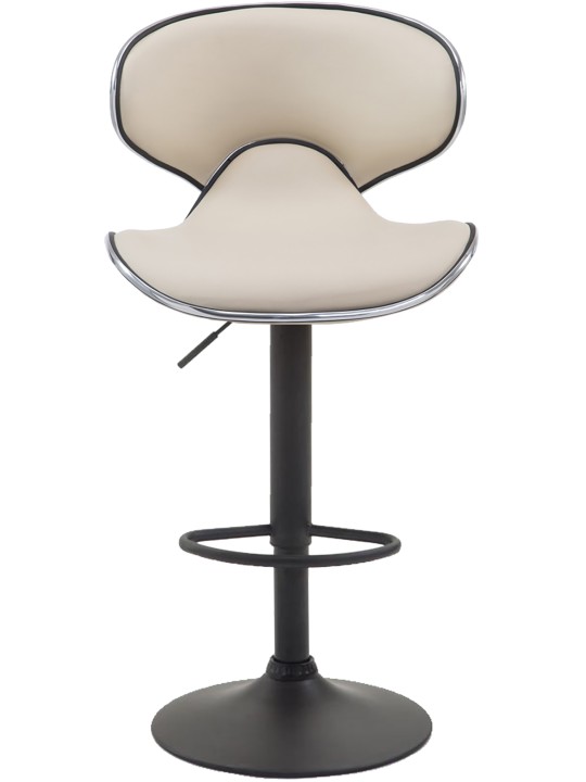 Tabouret de bar Las Vegas V2, crème