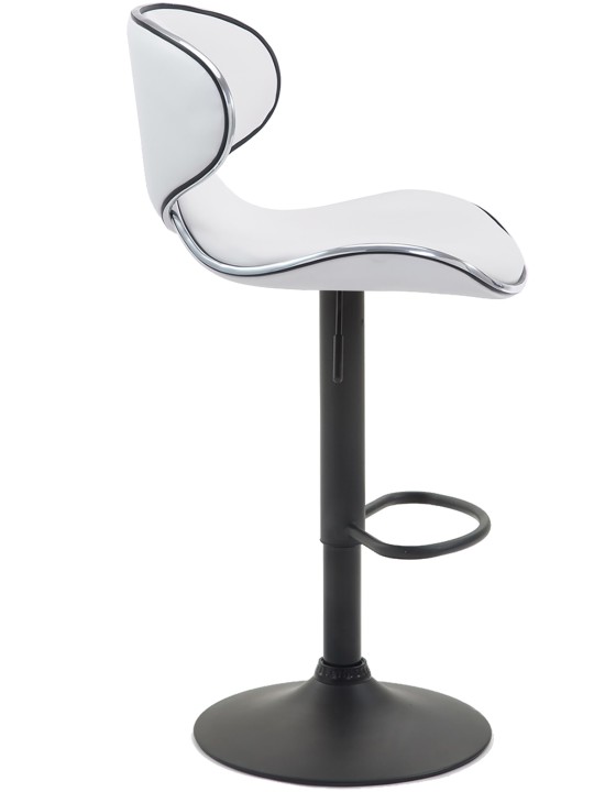 Tabouret de bar Las Vegas V2, blanc