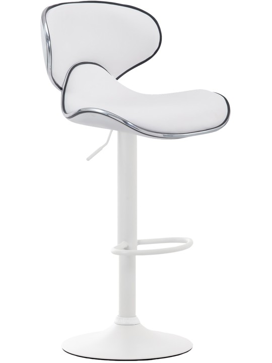 Tabouret de bar Las Vegas V2, blanc
