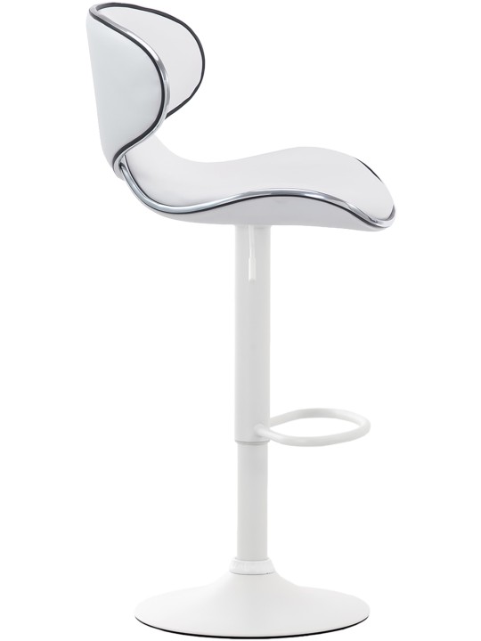 Tabouret de bar Las Vegas V2, blanc