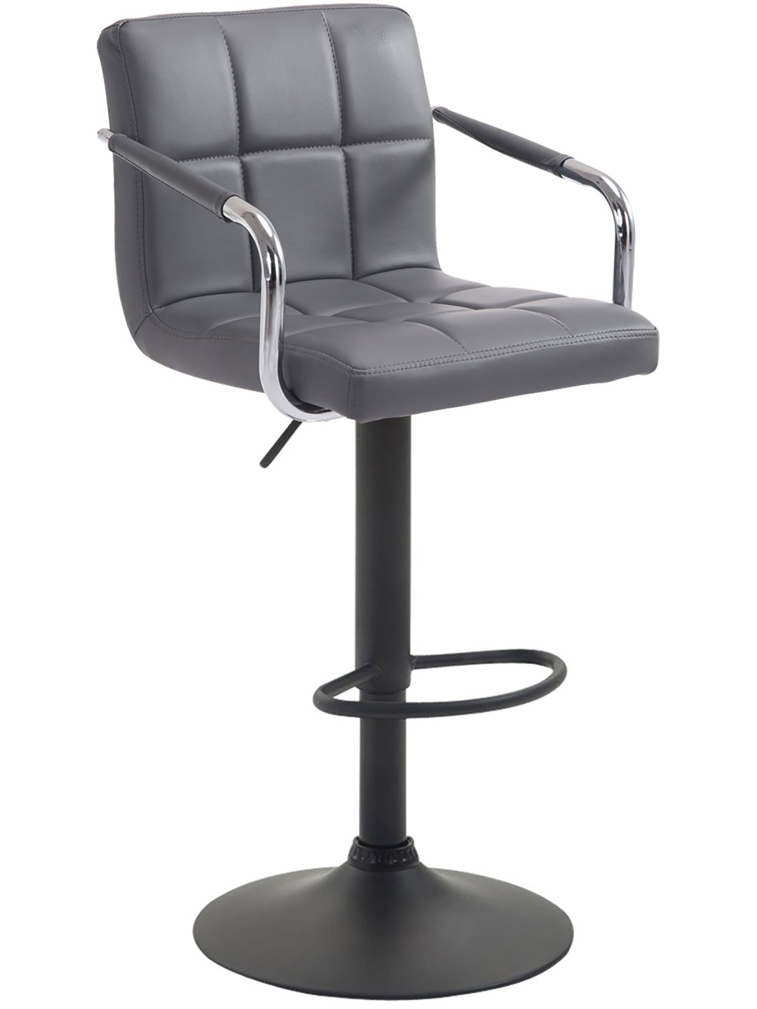 Tabouret de bar Lucy V2, gris