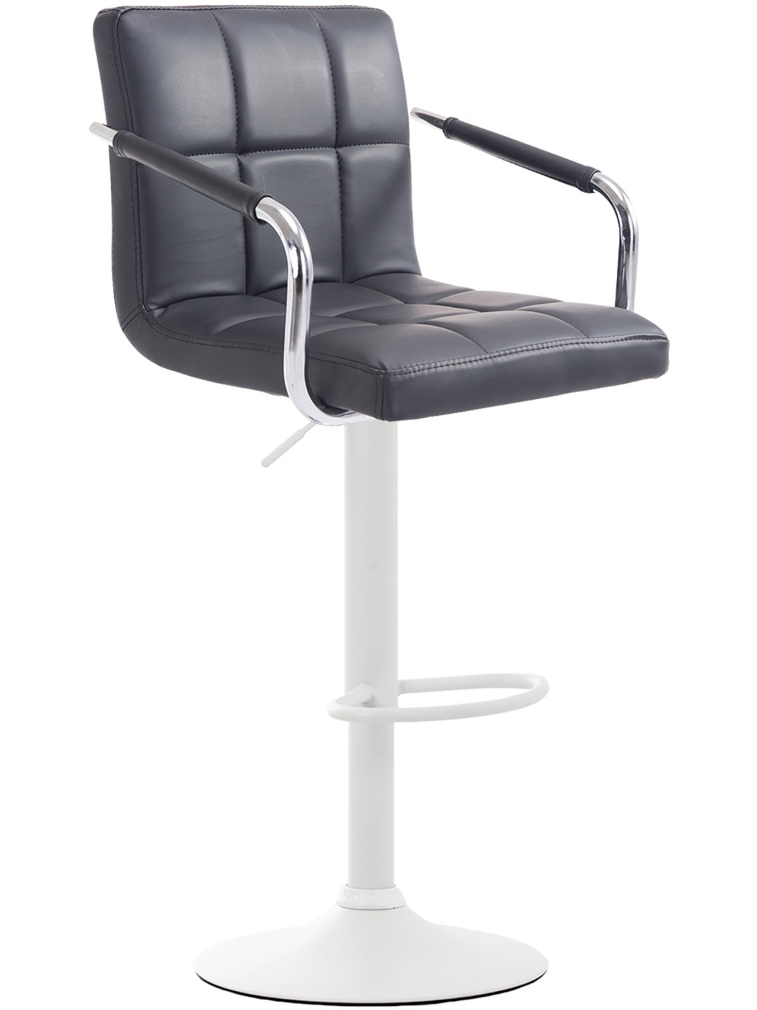 Tabouret de bar Lucy V2, noir