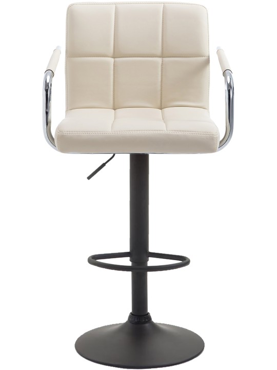 Lot de 2 tabourets de bar Lucy V2, crème Lot de 2 tabourets de bar Lucy V2, crème